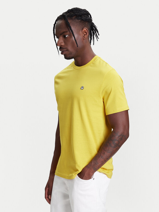 United Colors Of Benetton United Colors Of Benetton Футболка 3MI5J1AF7 Жовтий Regular Fit
