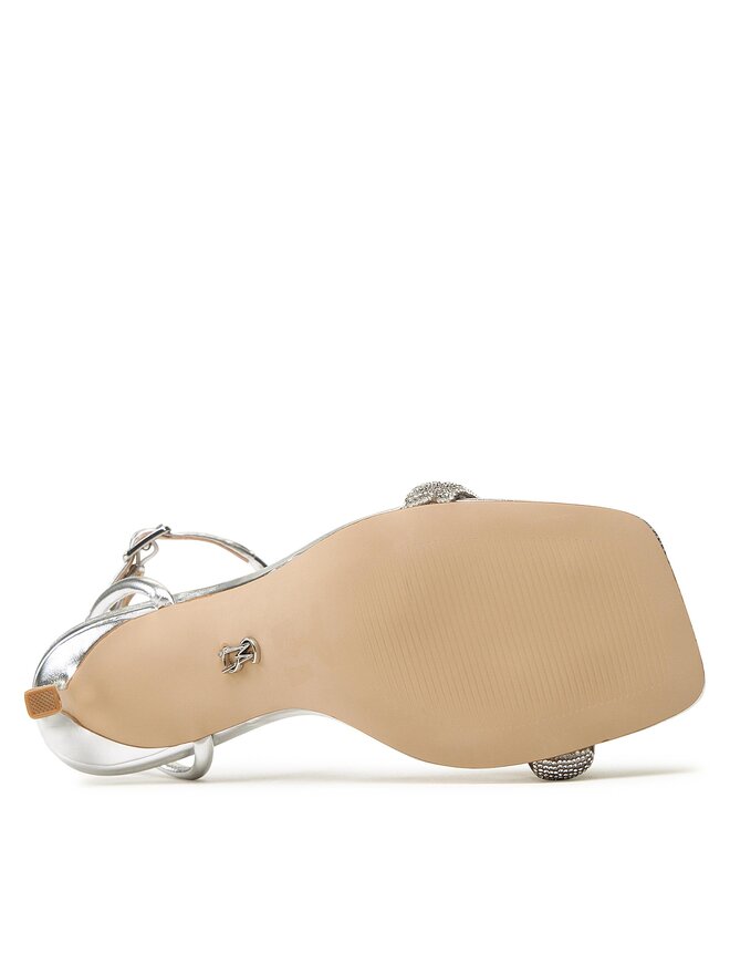 Steve Madden Sandály Steve Madden Entice-R SM11002267-751 Stříbrná