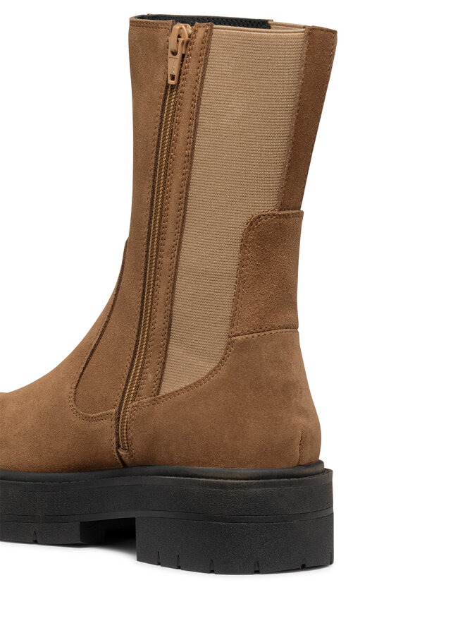 Geox Čizme Geox D Spherica Ec7 D36VDK 00022 C6372 Smeđa