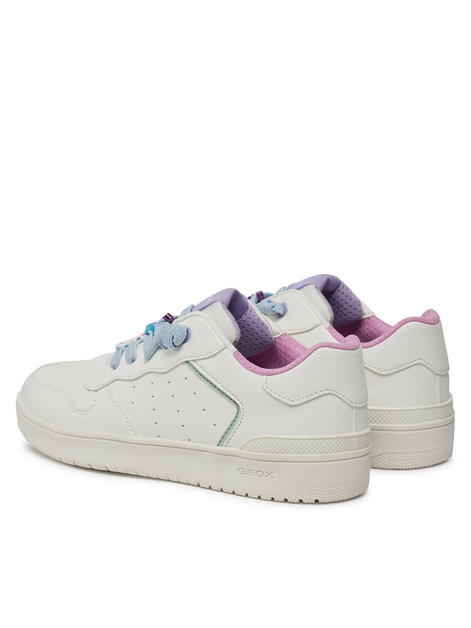 Geox Sneakersy Geox J Washiba Girl J45HXD 0003W C0653 D Biela