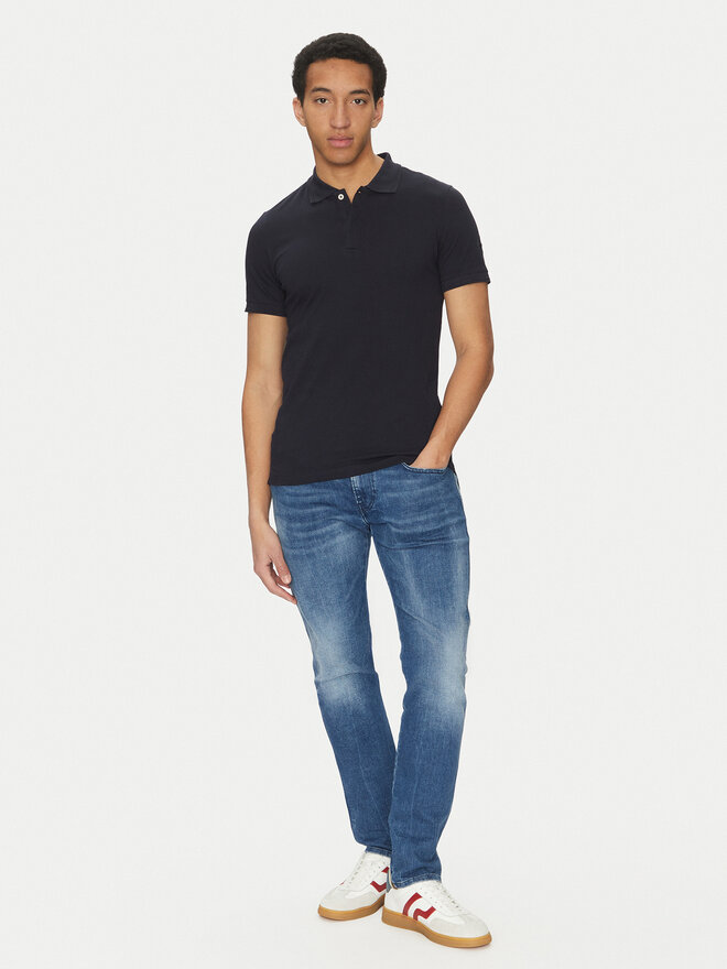Geox Geox Pólóing M5510W T3236 F1624 Sötétkék Regular Fit