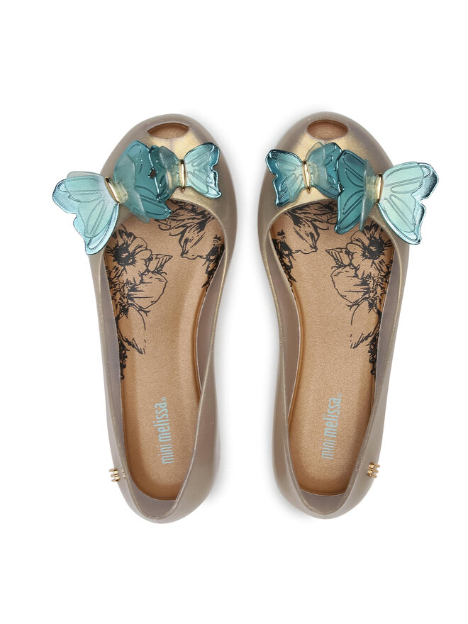 Melissa Ballerinas Melissa Mini Melissa Ultragirl Fly Inf 33280 Goldfarben