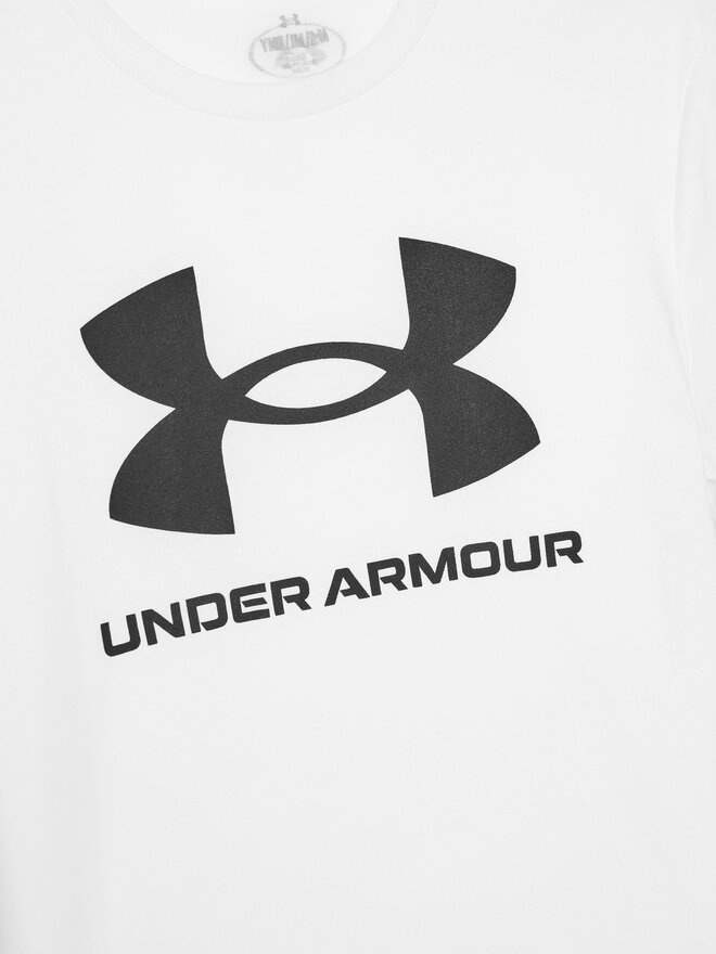 Under Armour Under Armour T-Shirt Ua Sportstyle Logo 1363282 Weiß Loose Fit