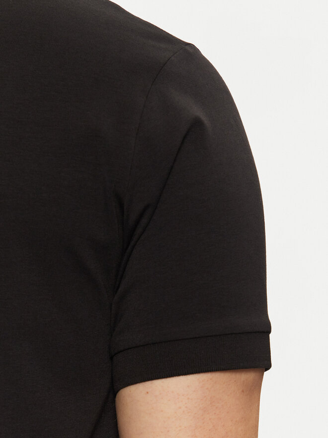 KARL LAGERFELD KARL LAGERFELD Polo 745088 551235 Μαύρο Regular Fit