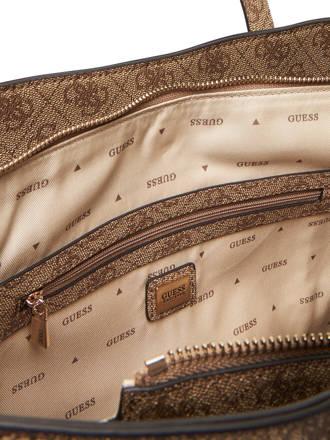 Guess Ročna torba Guess Meridian II HWSG69 74230 Rjava