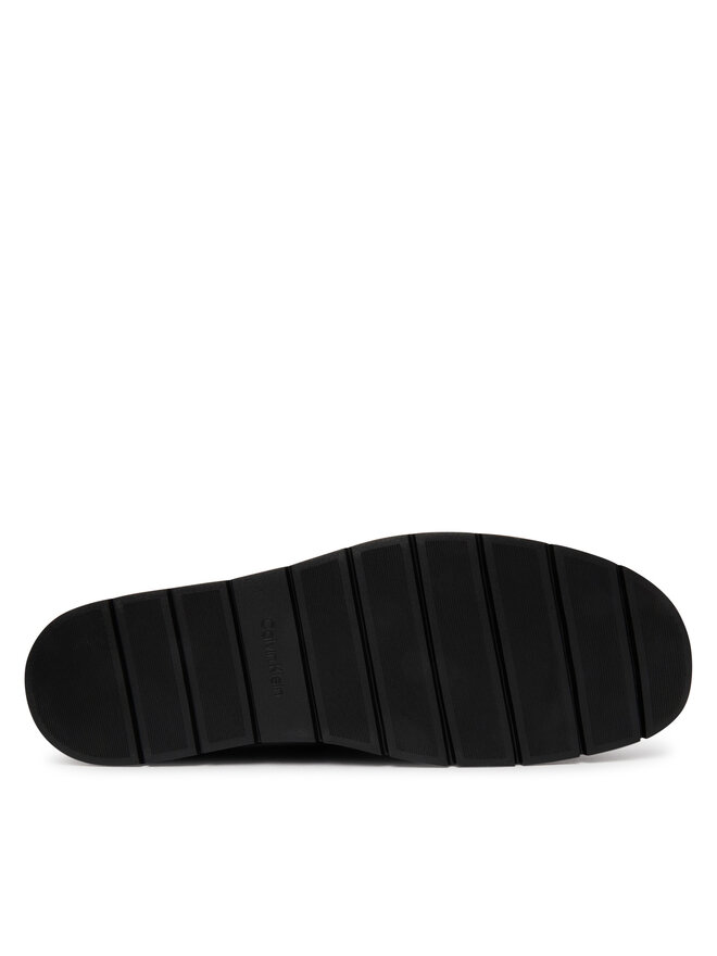 Calvin Klein Schnürschuhe Calvin Klein Hybrid City Lug Mid Boot F Lth HM0HM02260 Schwarz