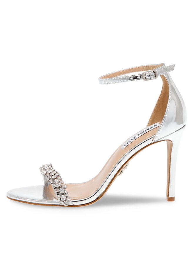 Steve Madden Sandále Steve Madden Brazen-R Sandal SM11002844-02003-751 Strieborná