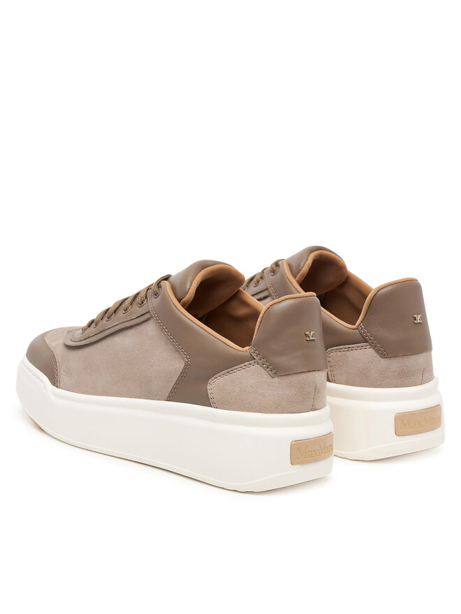 Max Mara Sneakers Max Mara Isuede 2624766031 Hellgrau