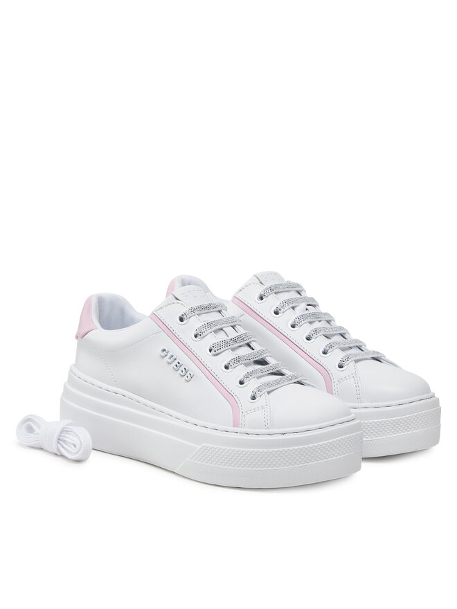 Guess Sneakersy Guess FLJMRI ELE12 Biały