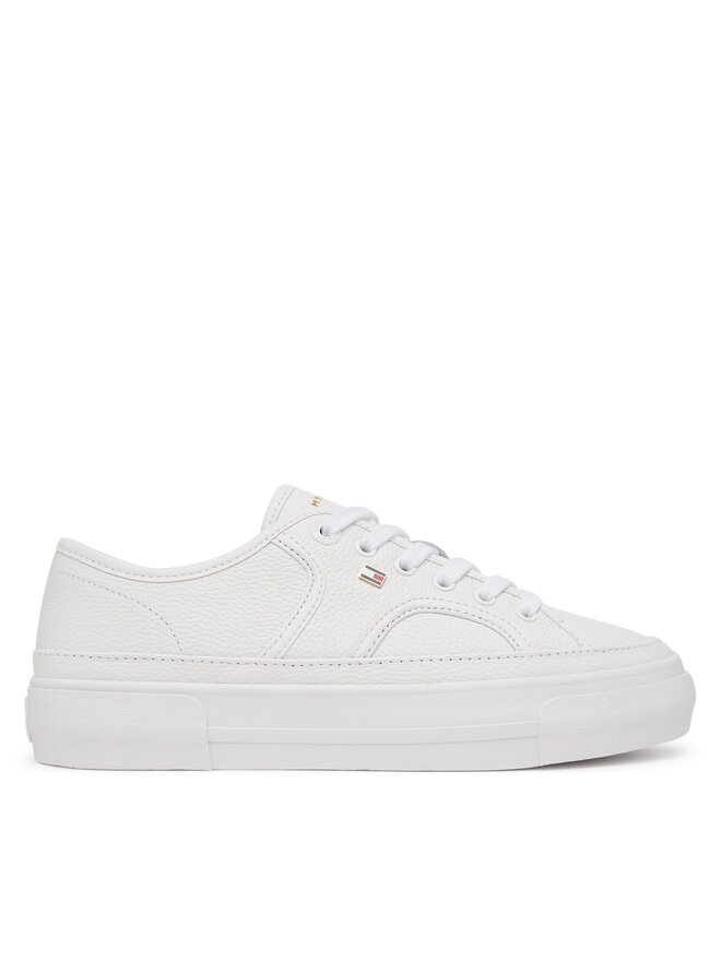 Tommy Hilfiger Sneakers Tommy Hilfiger Platform Vulc Piping Ltr FW0FW09393 Weiß