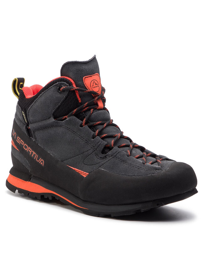 La Sportiva Παπούτσια πεζοπορίας La Sportiva Boulder X Mid 17E900304 GORE-TEX Γκρι