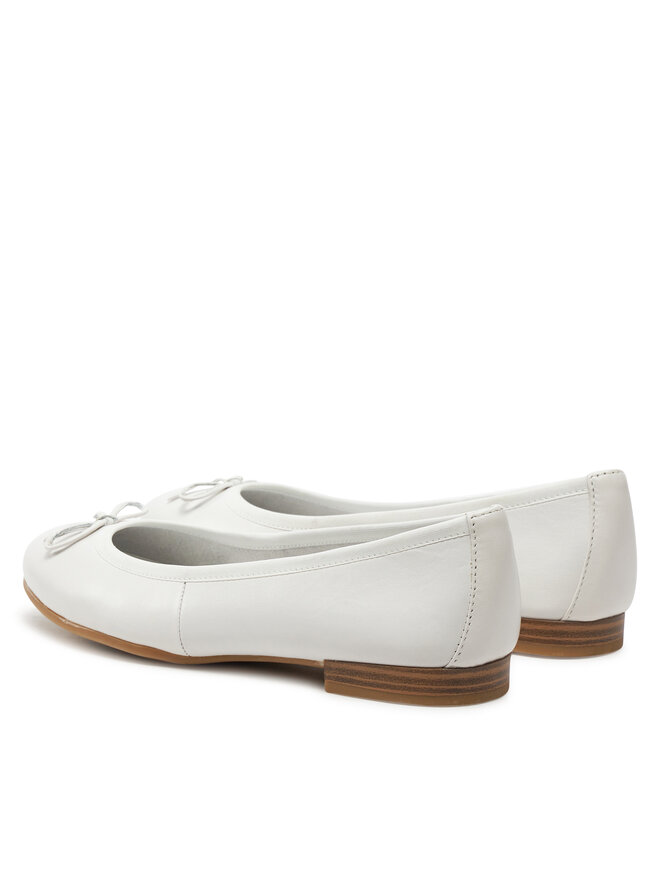 Tamaris Baleriny Tamaris 1-22116-41 Biały