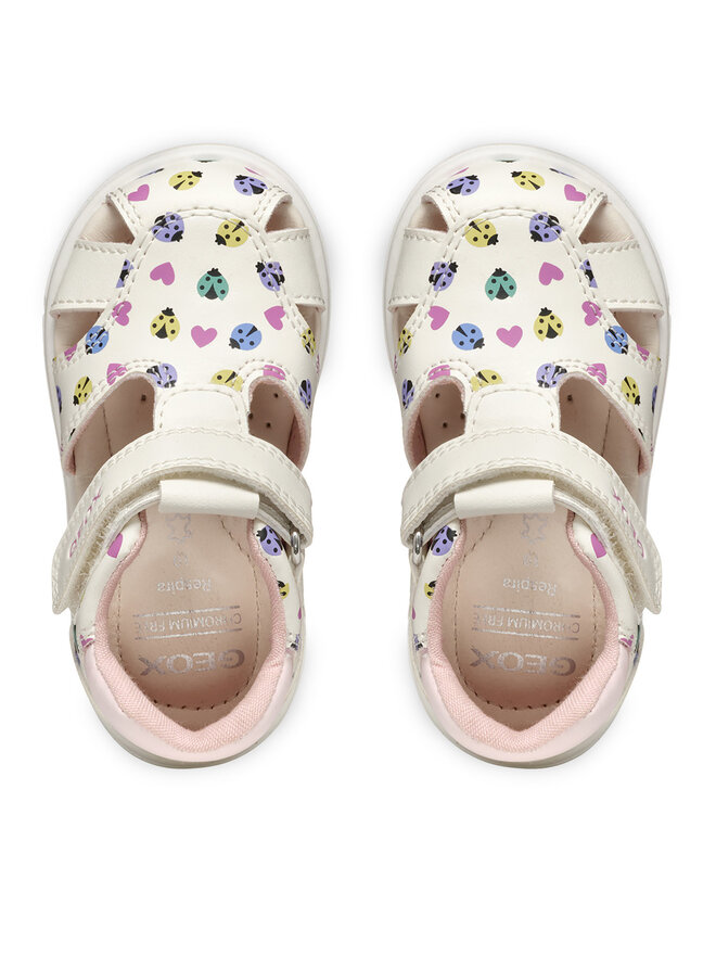 Geox Sandály Geox B Sandal Zapito B556FB 000BC C0653 Bílá