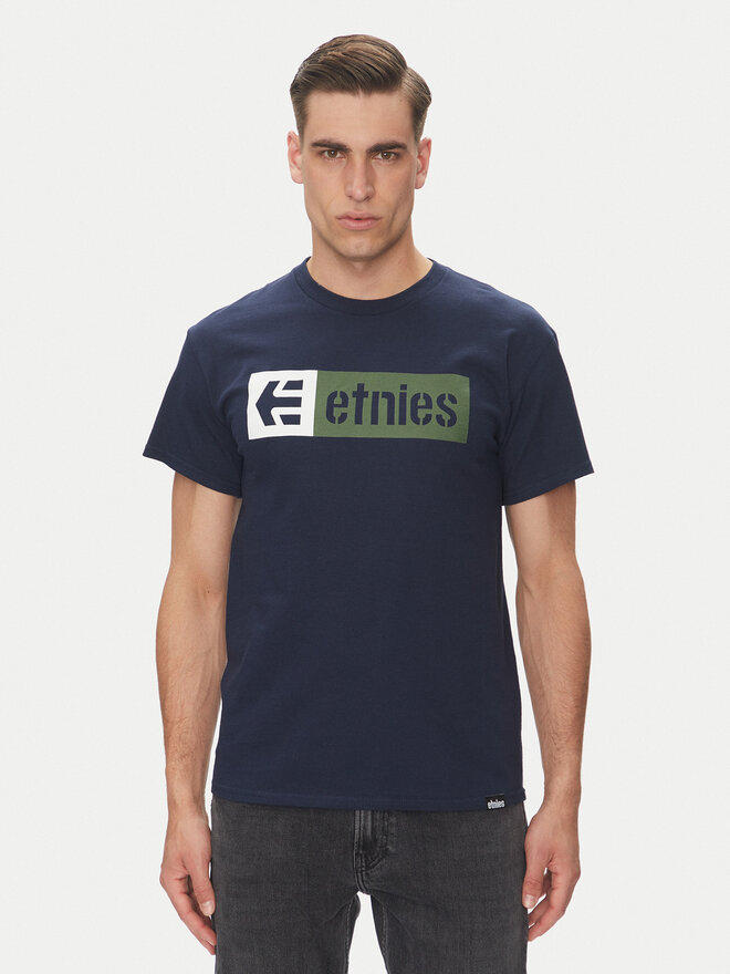 Etnies Etnies Marškinėliai New Box 4130002282 Tamsiai mėlyna Regular Fit