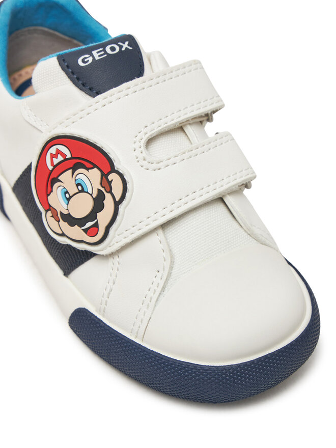 Geox Sneakersy Geox B Gisli B551NC 000BC C0899 S Biały