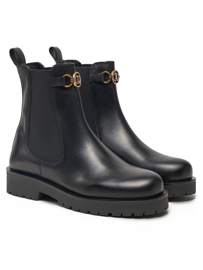 TWINSET Μποτάκια με λάστιχο TWINSET 242TGT168 Μαύρο