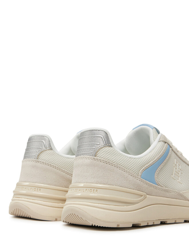 Tommy Hilfiger Sneakersy Tommy Hilfiger Casual Fashion Runner Mix FW0FW08324 Barevná