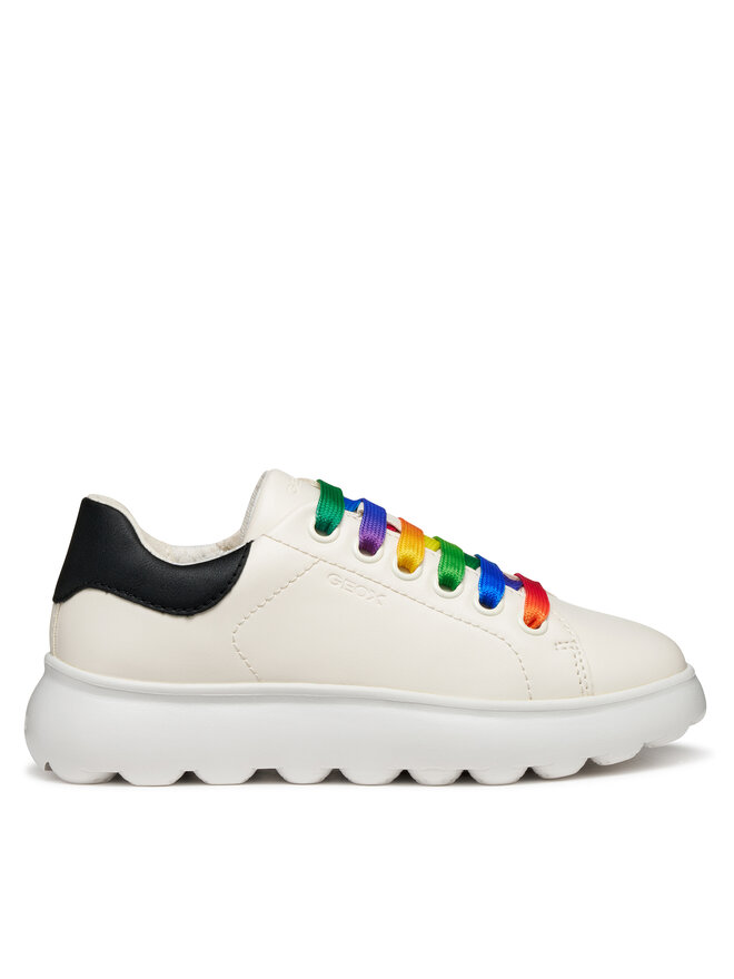 Geox Sneakersy Geox J Puffypop J55MRA 000BC C0653 S Bílá