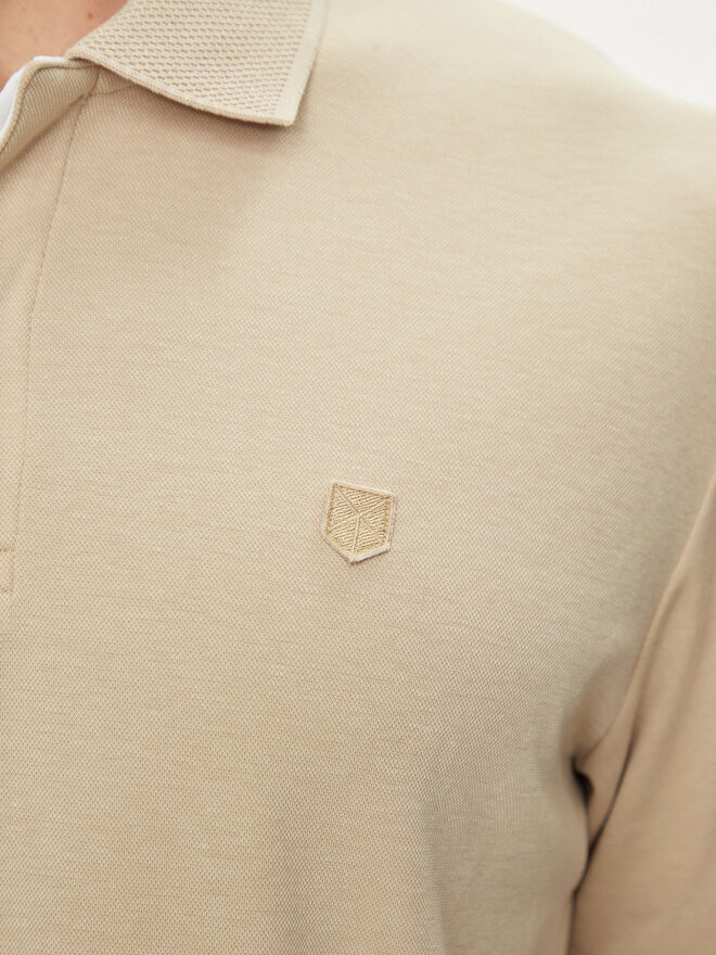 Jack&Jones Jack&Jones Polo Crodney 12251180 Μπεζ Regular Fit