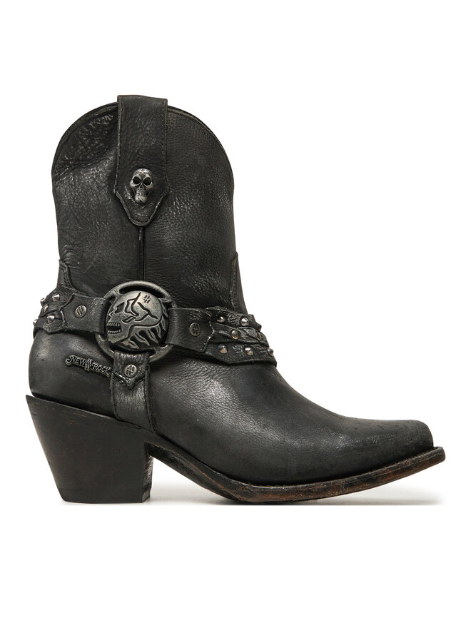 NEW ROCK Stivali texani NEW ROCK M-WSTM005-S1 Nero