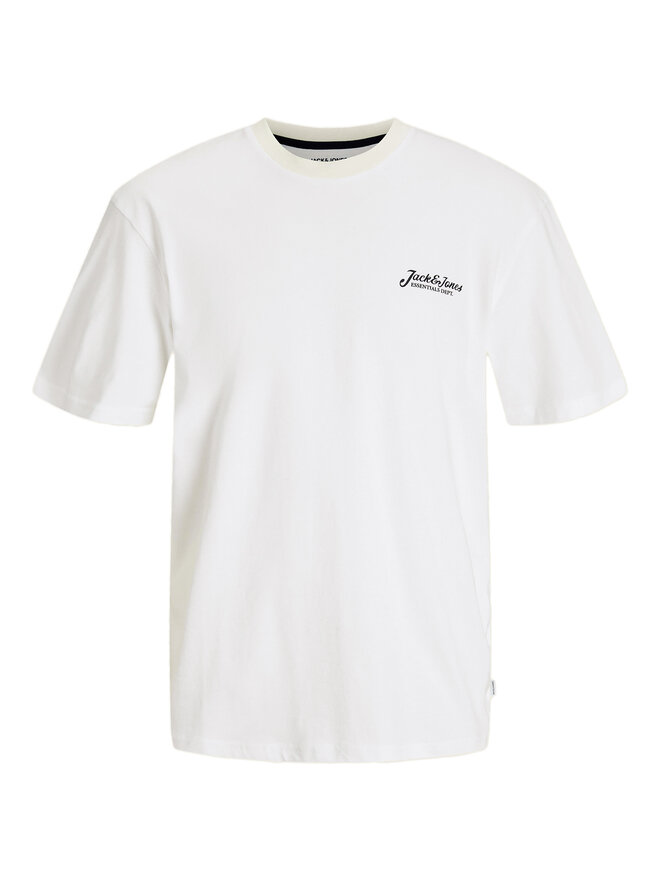 Jack&Jones Jack&Jones Conjunto de camiseta y pantalones cortos deportivos Beau 12277466 Blanco Relaxed Fit