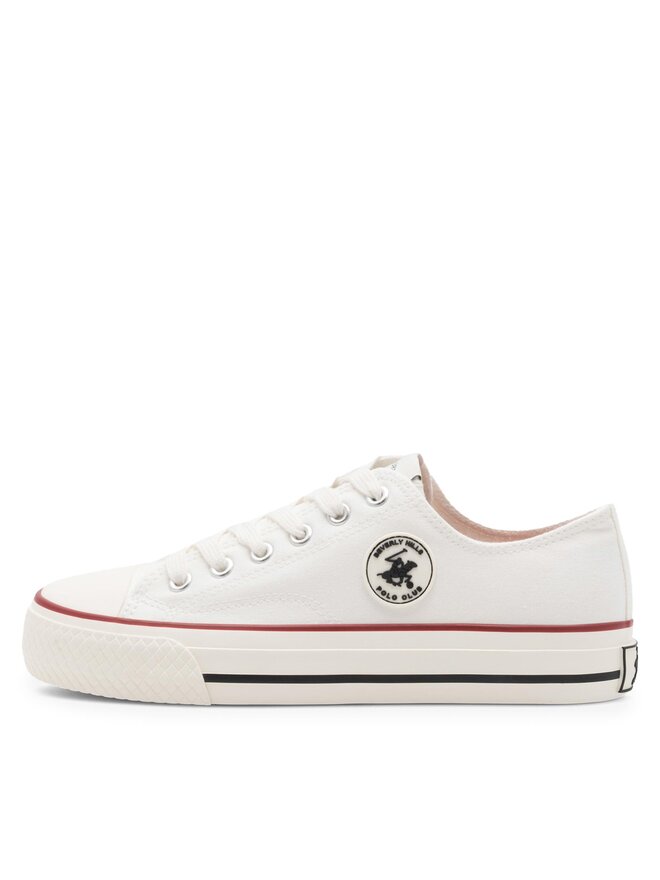 Beverly Hills Polo Club Sneakers aus Stoff Beverly Hills Polo Club WP40-OG-31-1 Weiß