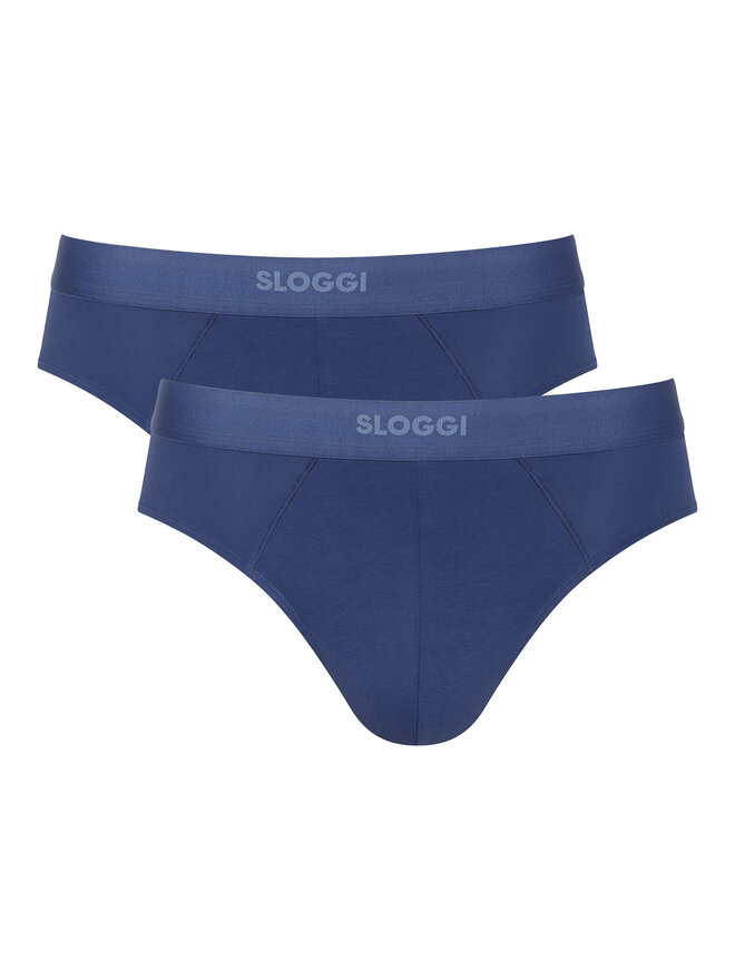 Sloggi Sloggi 2er-Set Slips 10222378 Blau