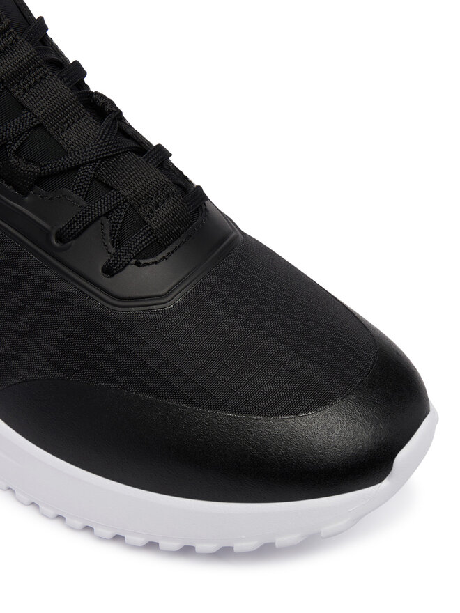 Calvin Klein Sneakers Calvin Klein Eva Runner Laceup Sock Mat Mix YM0YM01443 Schwarz