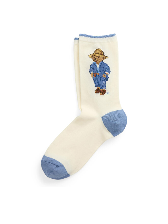 Polo Ralph Lauren Довгі шкарпетки Polo Ralph Lauren 455968666001 Бежевий