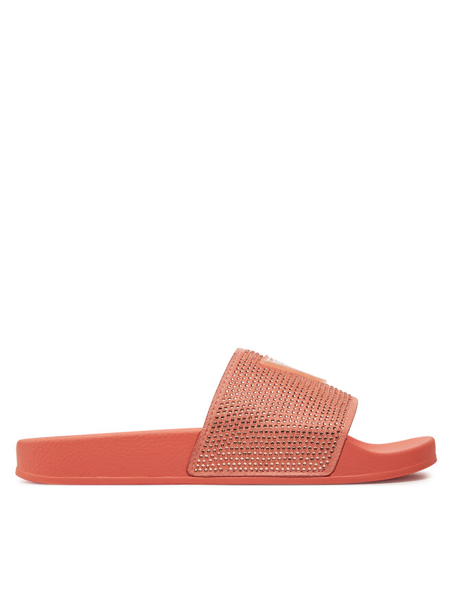 Guess Klapki Guess E4GZ25 BB00F Pomarańczowy
