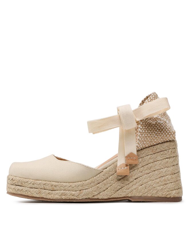 Castañer Еспадрильї Castañer Tina Jute/001 023071-203 Білий