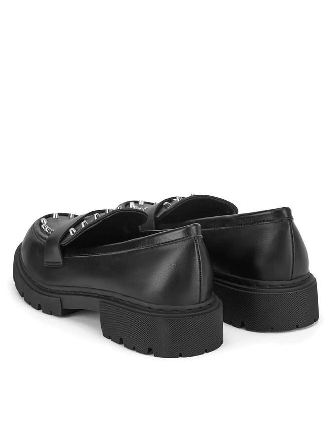 DeeZee Loafersy DeeZee CS6320-02 Černá