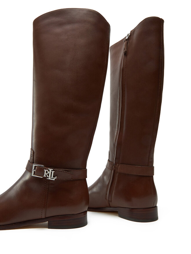LAUREN RALPH LAUREN Oficerki Lauren Ralph Lauren 802937804003 Brązowy