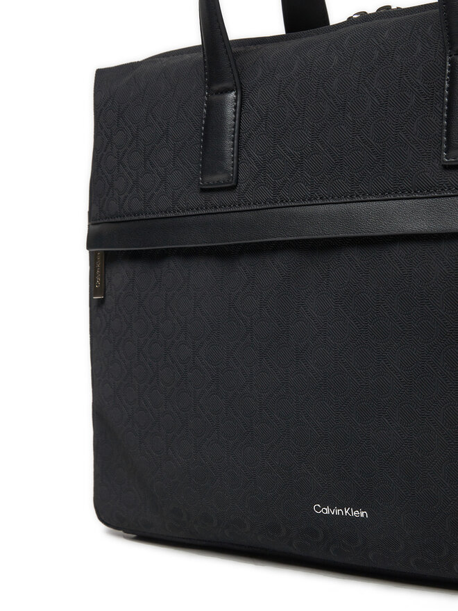Calvin Klein Torba za prenosnik Calvin Klein Ck Must Laptopa Bag Mono K50K512727 Črna