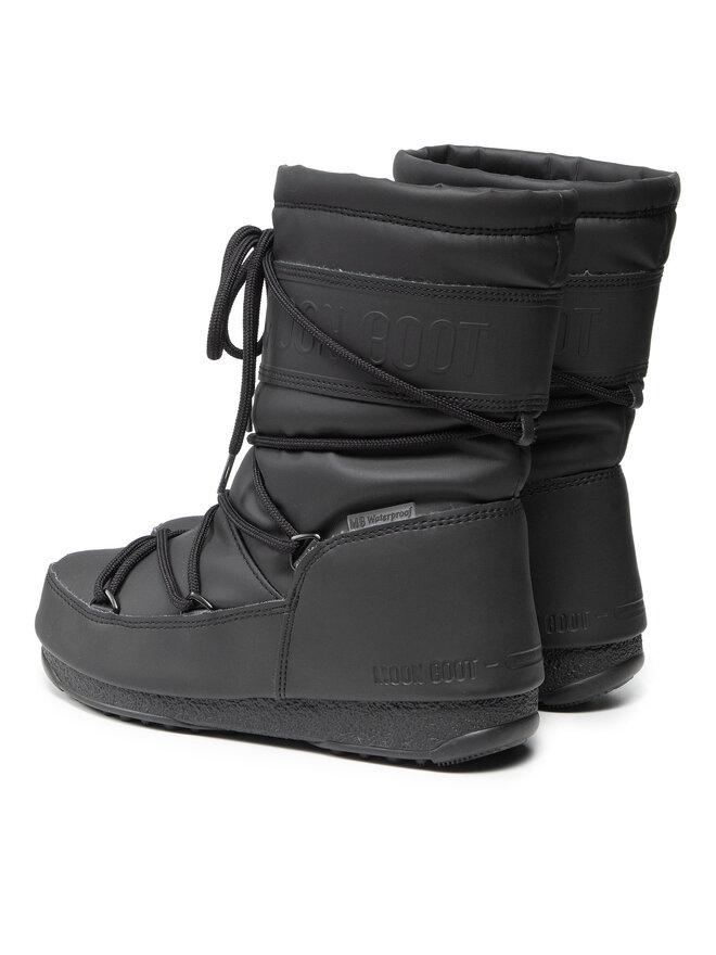 Moon Boot Schneeschuhe Moon Boot Mid Rubber Wp 24010300 Schwarz