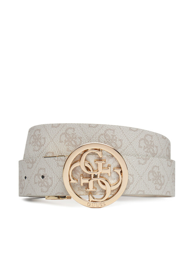 Guess Cinturón para mujer Guess Noelle BW9166 P4235 Écru