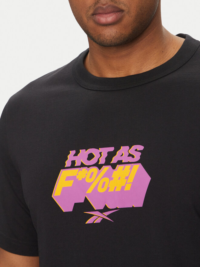 Reebok Reebok T-Shirt 100218834 Μαύρο Regular Fit