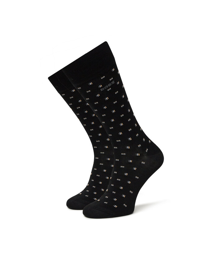 BOSS 2er-Set hohe Herrensocken BOSS 50524282 Schwarz