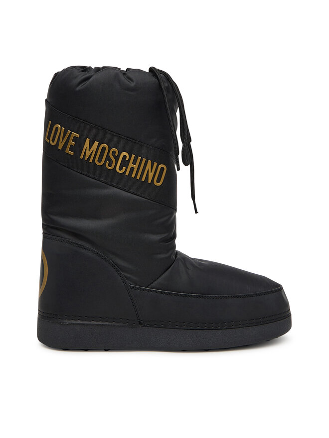 LOVE MOSCHINO Škornji za sneg LOVE MOSCHINO JA24032G0NISY000 Črna