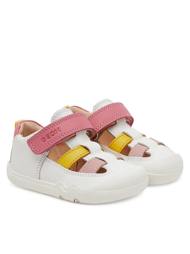 Geox Sneakersy Geox B Steppieup B5563A 00085 C1364 Bílá