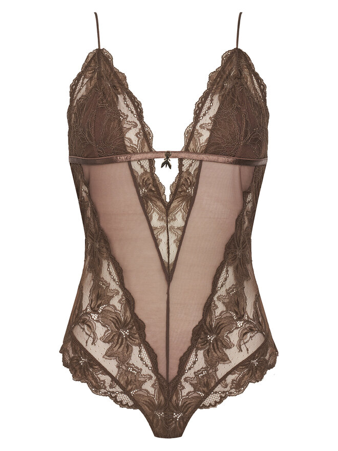 Patrizia Pepe Patrizia Pepe Body 2I0143/A602-B825 Marrón