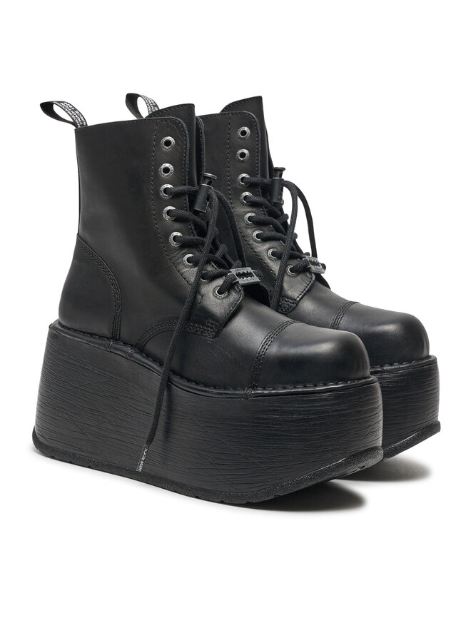 NEW ROCK Stivaletti NEW ROCK M-NEWMILI083C-C16 Nero