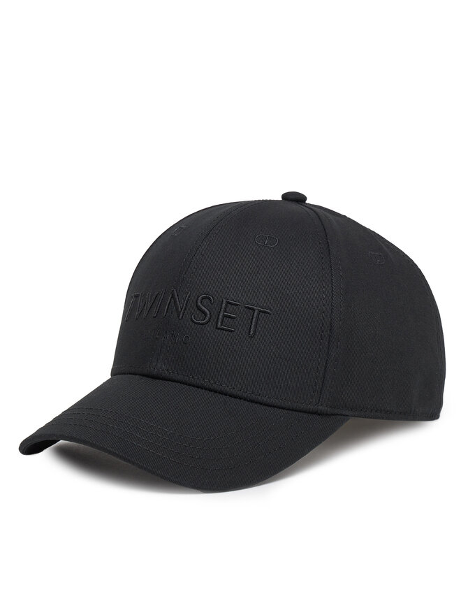 TWINSET Шапка с козирка TWINSET 251TA4280 Черен