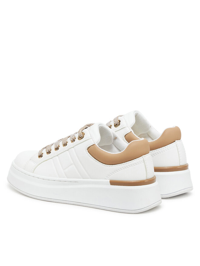 Tommy Hilfiger Сникърси Tommy Hilfiger Low Cut Lace-Up Sneaker T3A9-33751-1355 M Бял