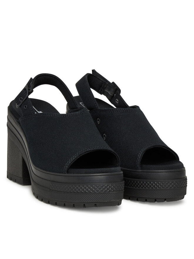Converse Sandalen Converse Chuck 70 De Luxe Heel Sandal Platform A12567C Schwarz