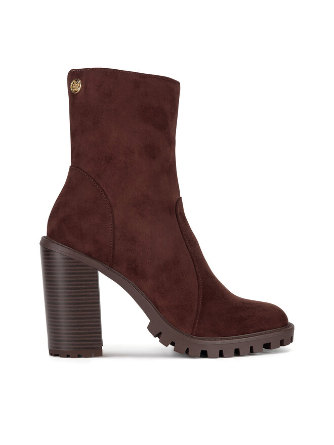 Nine West Polokozačky Nine West WFA2947-1 Hnědá