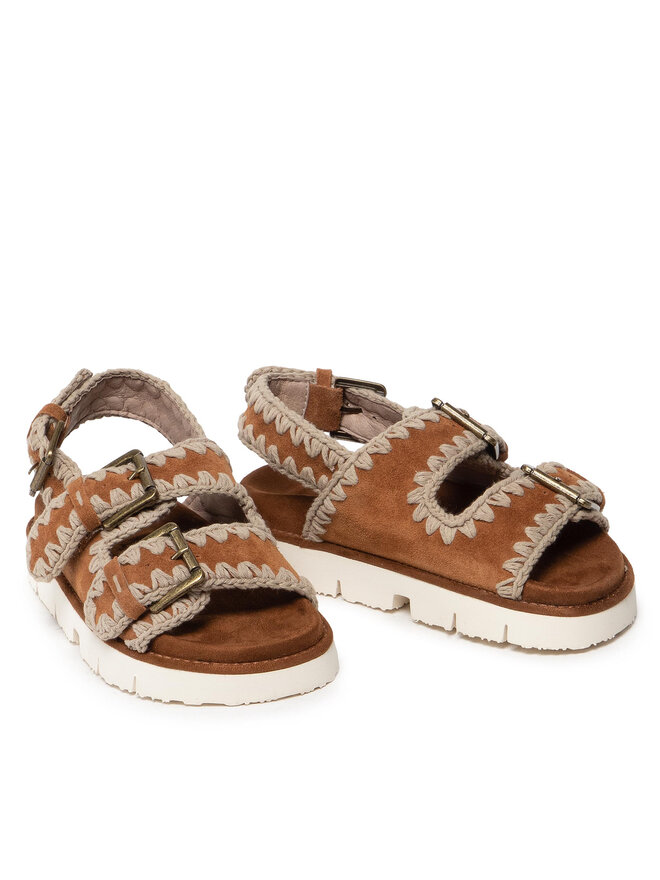 Mou Sandalen Mou New Bio SW461003A Braun