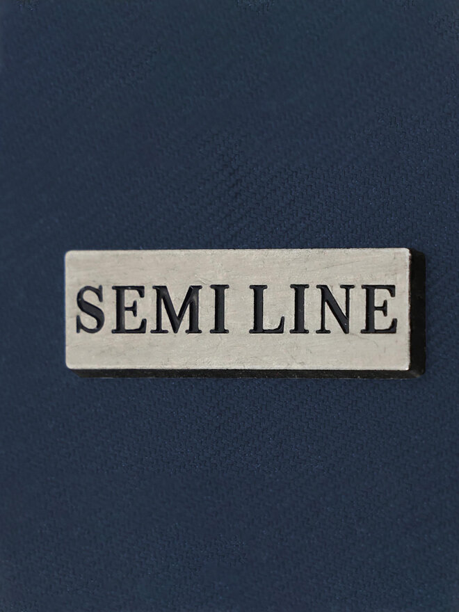 Semi Line Mittlerer Koffer Semi Line T5683-2 Dunkelblau