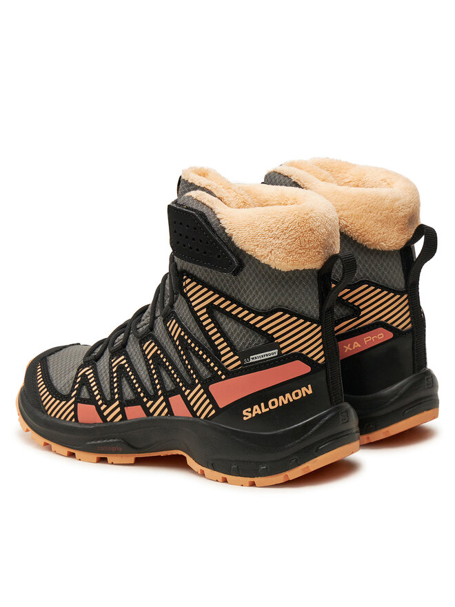 Salomon Μπότες Χιονιού Salomon Xa Pro V8 Winter Cswp J L47780000 Μαύρο