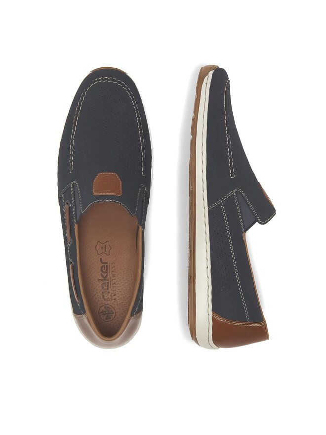 Rieker Halbschuhe Rieker 08866-15 Dunkelblau
